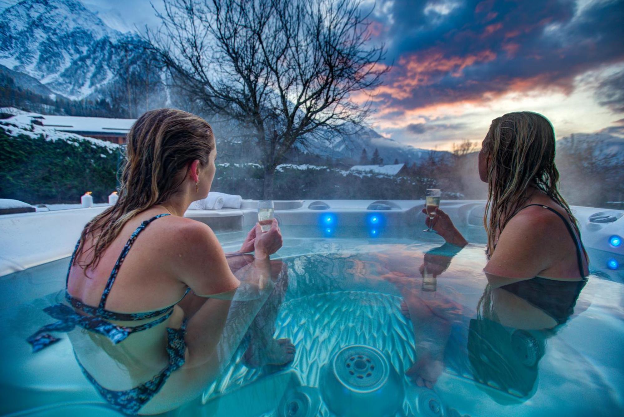 Tiki Lodge - Hot Tub & Sauna Chamonix Eksteriør bilde